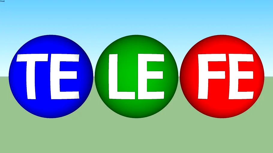 Telefe logo (1990-2000)