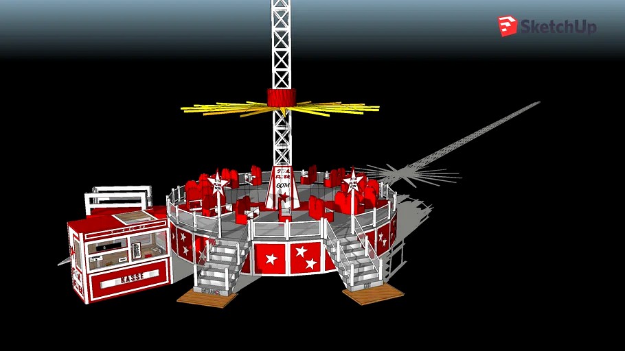 Funfair Ride - Star Flyer