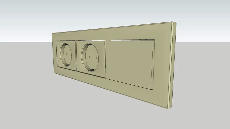 Socket switch set 3