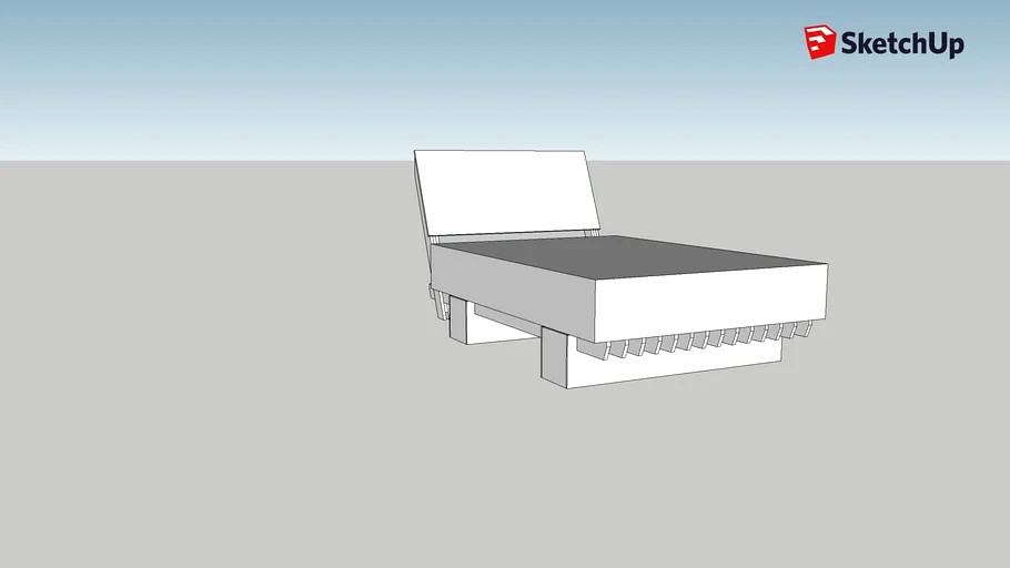 Laura Kampf inspired bed frame