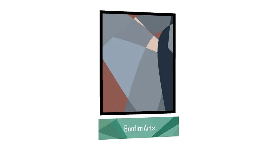 QUADRO BONFIM ARTS - Quadro Catavento 0A por Alex Bonfim
