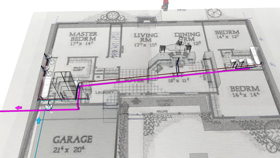 План сантехники