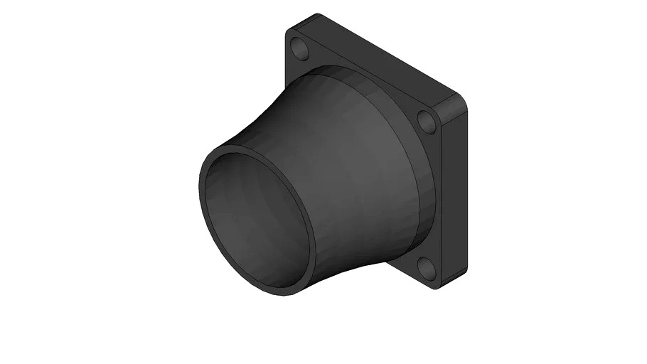 CNC 3DP Laser Nozzle for 2W Laser Opt Lasers