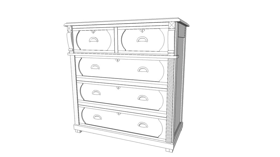 chest of drawers/ комод