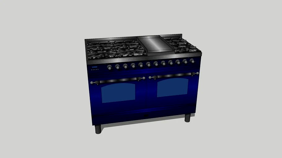 PDN-120FD-E3 (Blue) - Chrome Handles