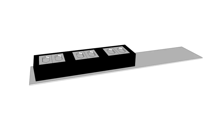 Moldura para tomadas S100 Multiway