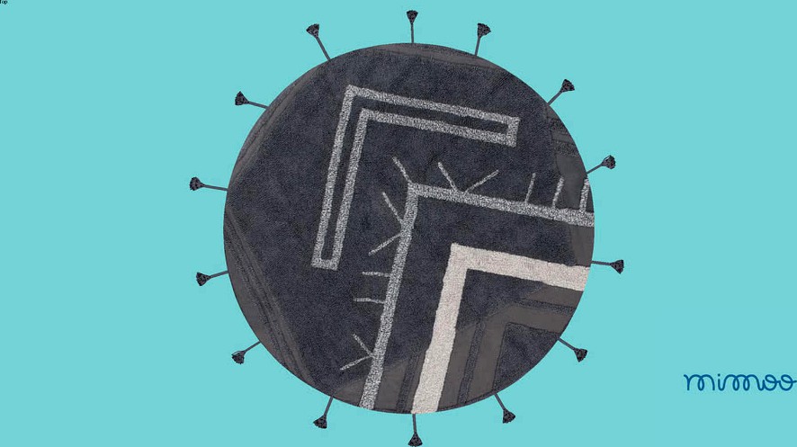 TAPETE WOOLABLE HOKAN 160 CM - LORENA CANALS - MIMOO TOYS