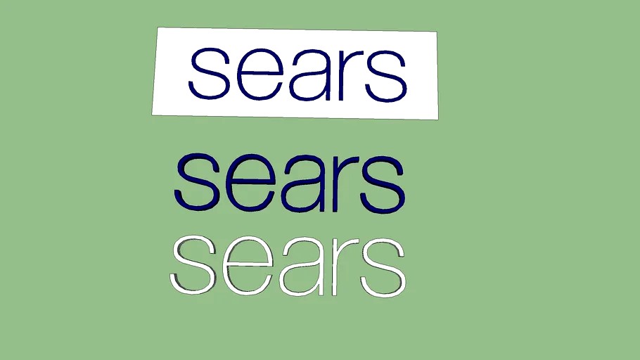 Sears logo signs (2010-current)