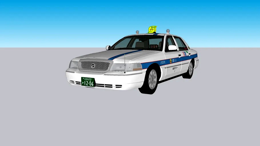 2004 Mercury Grand Marquis (privately owned taxi)