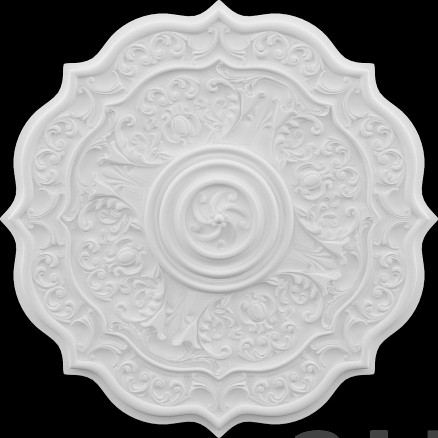 Ceiling outlet.