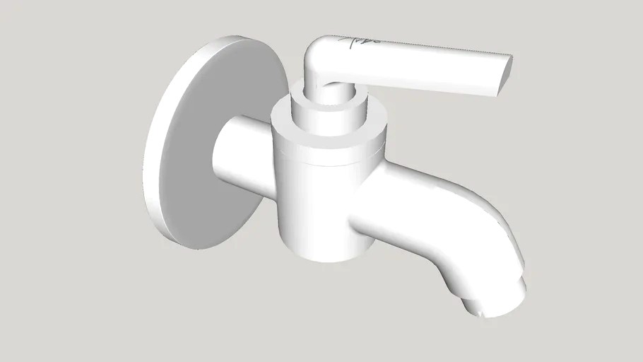ARBO AQ-1102 Bib Tap With Wall Flange