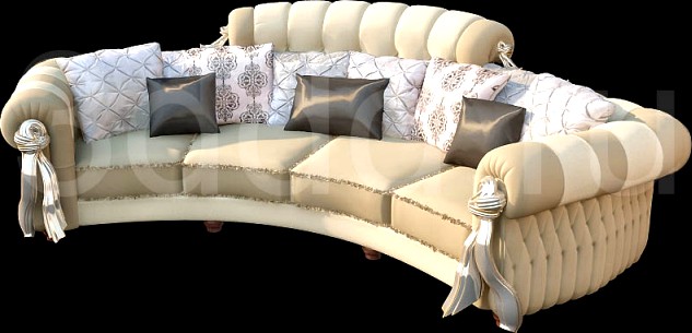 Sofa PAOLO LUCCHETTA Tiffany-divano