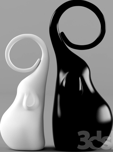 statues of elephants