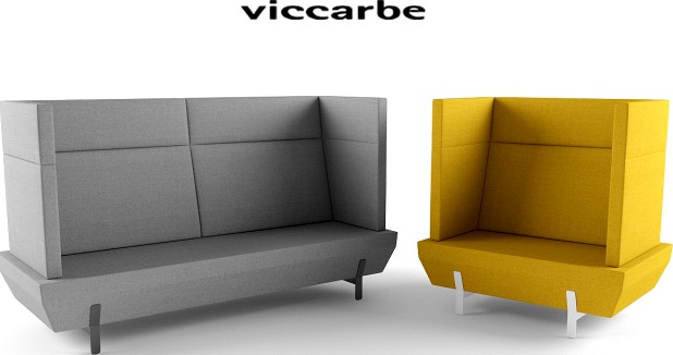 PLATFORM ARMCHAIR by VICCARBE