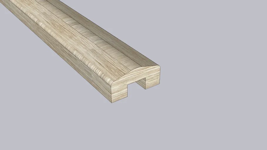 Main courante sapin Profil de finition bois Quick lam naturel