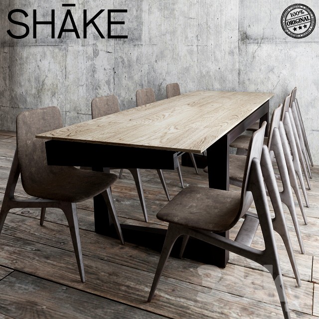 Shake Twist Table &amp;amp; hio chair
