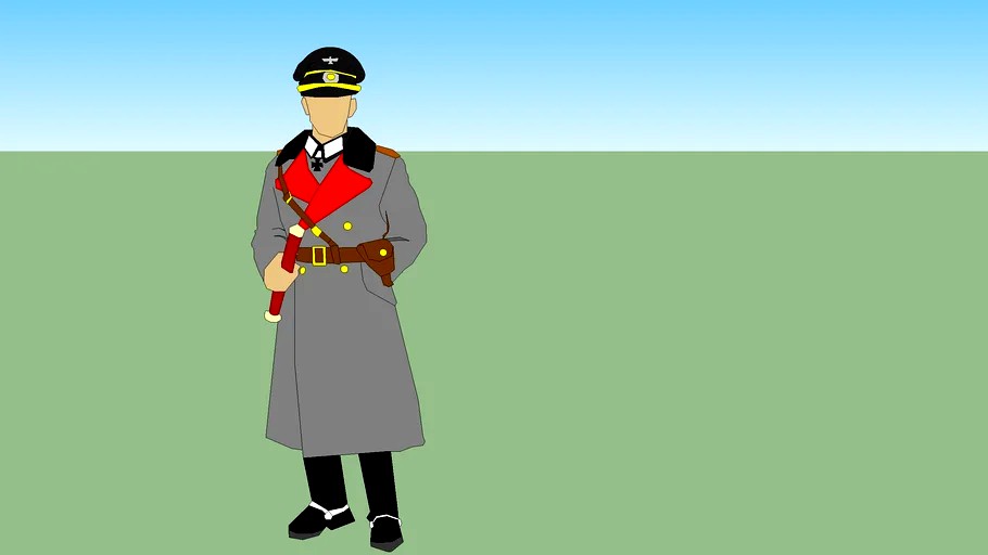 2D German Field Marshall/ General