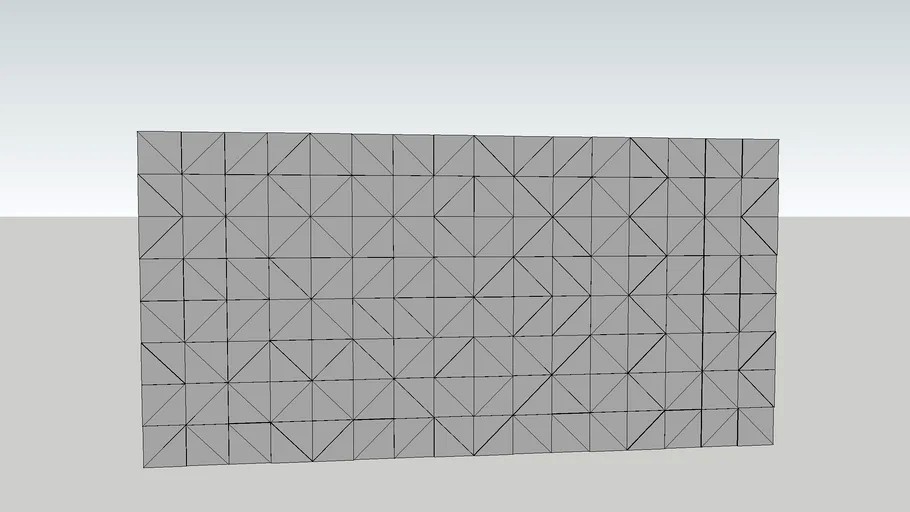 Bloco cimenticio 3D