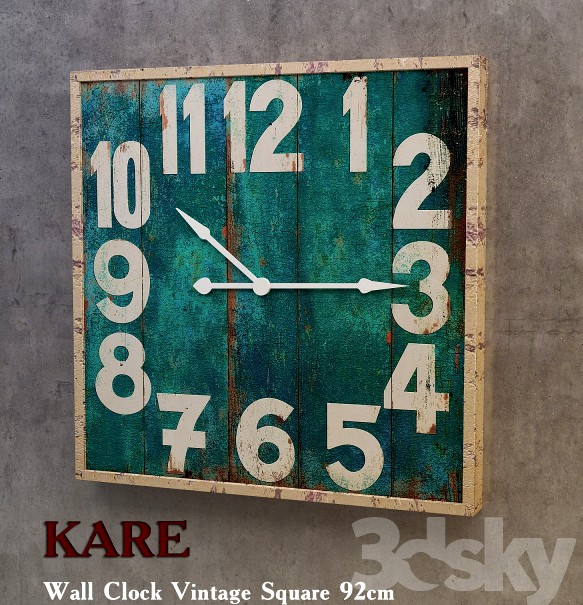 Kare Wall Clock