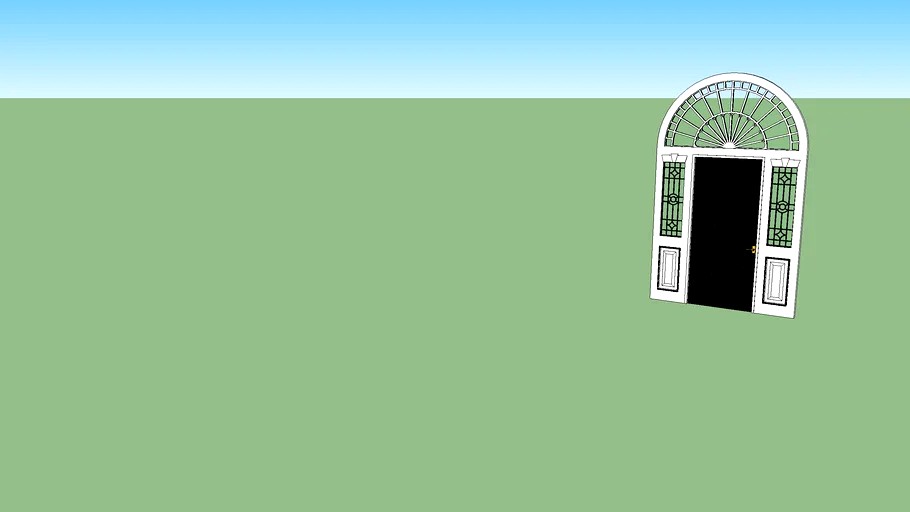 Classical Georgian Front Door