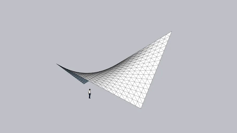 hyperbolic roof