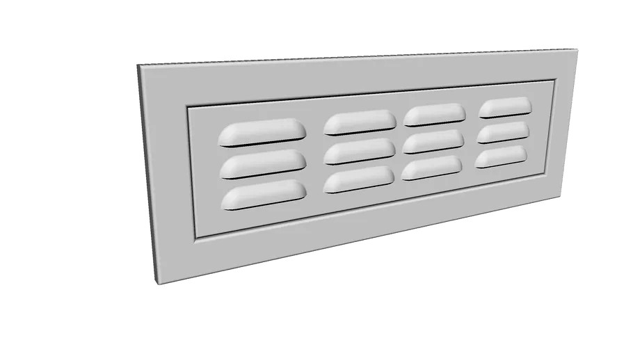 Signature Series Vented Panel Door - Item No. BA-SWVENT