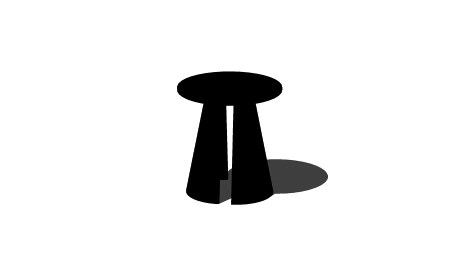Coffee table, round Teulat Cep, ø 50 cm