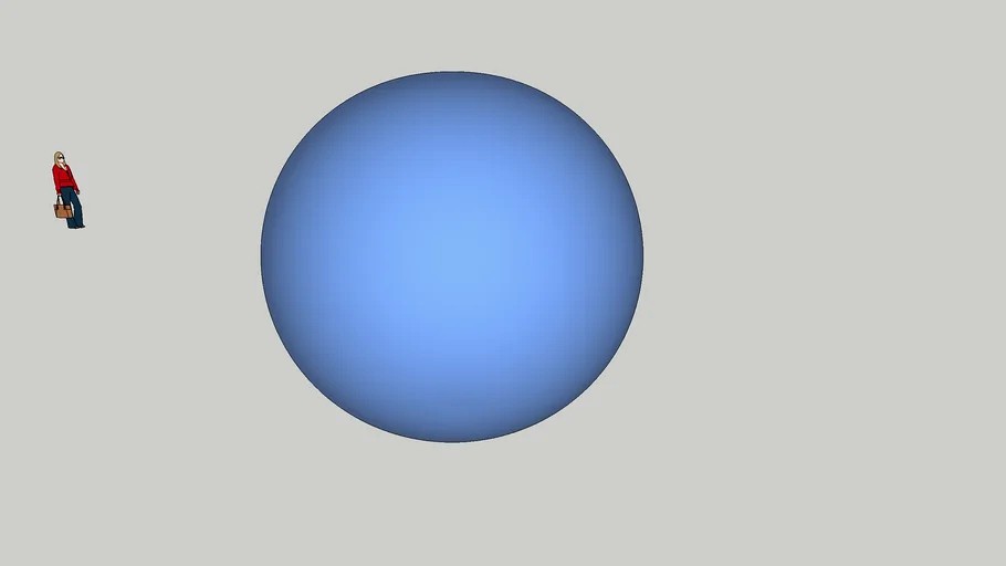High poly sphere 3d model