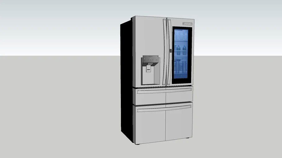 AHP - LG Thinq 36' Wide Smart Fridge