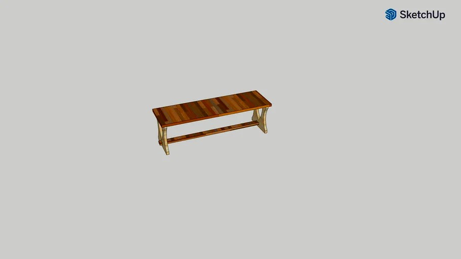 Wood Bench