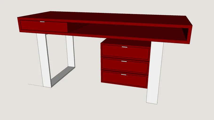 Palmer Driftwood Desk from Brownstone Furniture