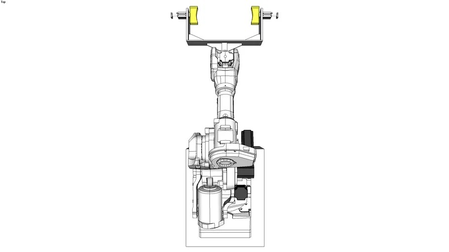 6 Axis Robot 3d model