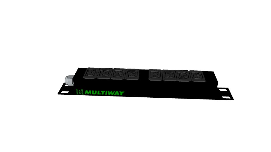 PDU 8 Plugs C13 Multiway