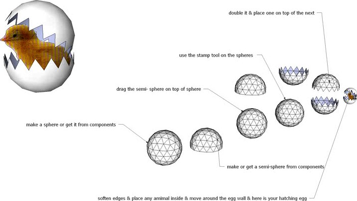 how to make a hatching egg *in 30sec* tutorial
