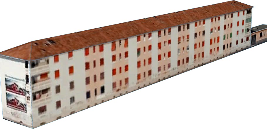 Edifici Case Popolari in Milano, Italia