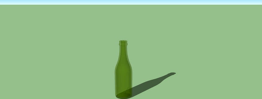 Standard Danish Beer Bottle