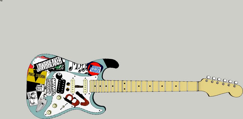 1995 Green Day Billie Joe Armstrong Blue