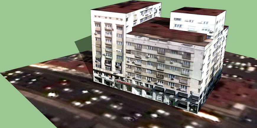 Building on Calea Victoriei, Bucharest