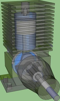 RC model Engine