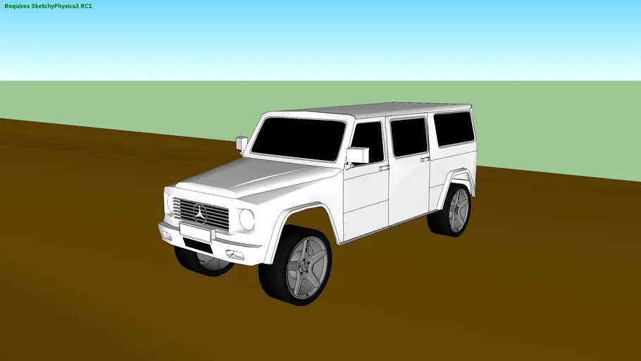 Mercedes-Benz G Class SketchyPhysics