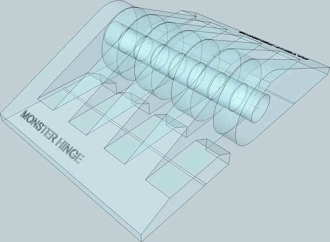 MONSTER HINGE - ACRYLIC HINGE