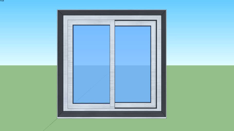 ventana corredera 1.0x1.0