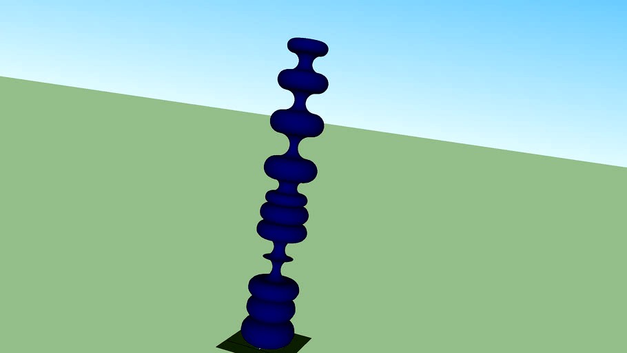 blue tower
