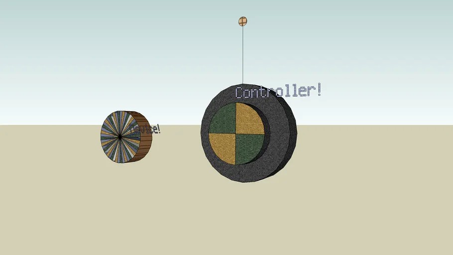 Ancient Wheel for R/C Contest