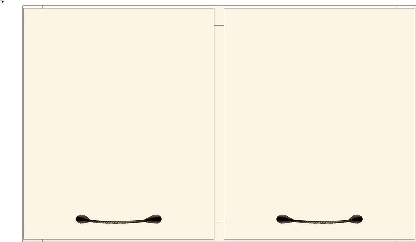 Wall Double Door - 24D