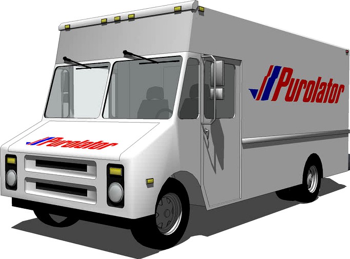Purolator Step Van