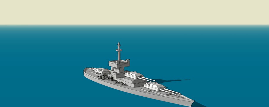 CBN H49 (Gerisha) Class Mini Battleship