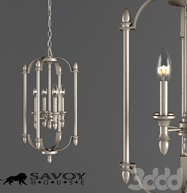 Savoy House/ Aldrich 4 Light Foyer