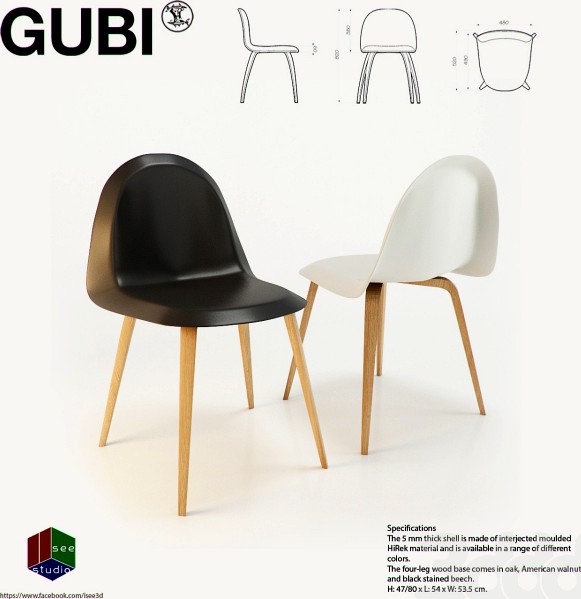 Gubi chair