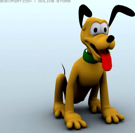 Pluto 3D Model